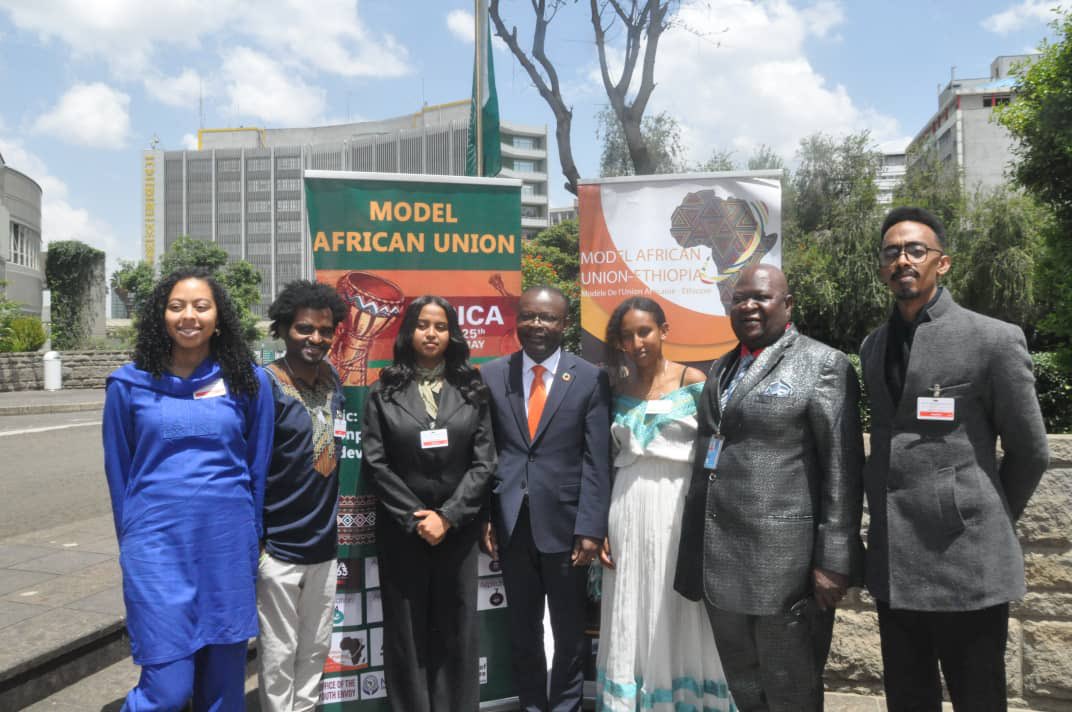 @ECA_OFFICIAL this morning @EpieSaturnin representing the @UN on Africa Day Commemoration and Pre-Youth Summit of the Future discussed the importance of young people in achieving the SDGs and building “The Africa We Want”. #ModelAfricaUnionEthiopia #YouthEmpowerment #SDG #ICPD30