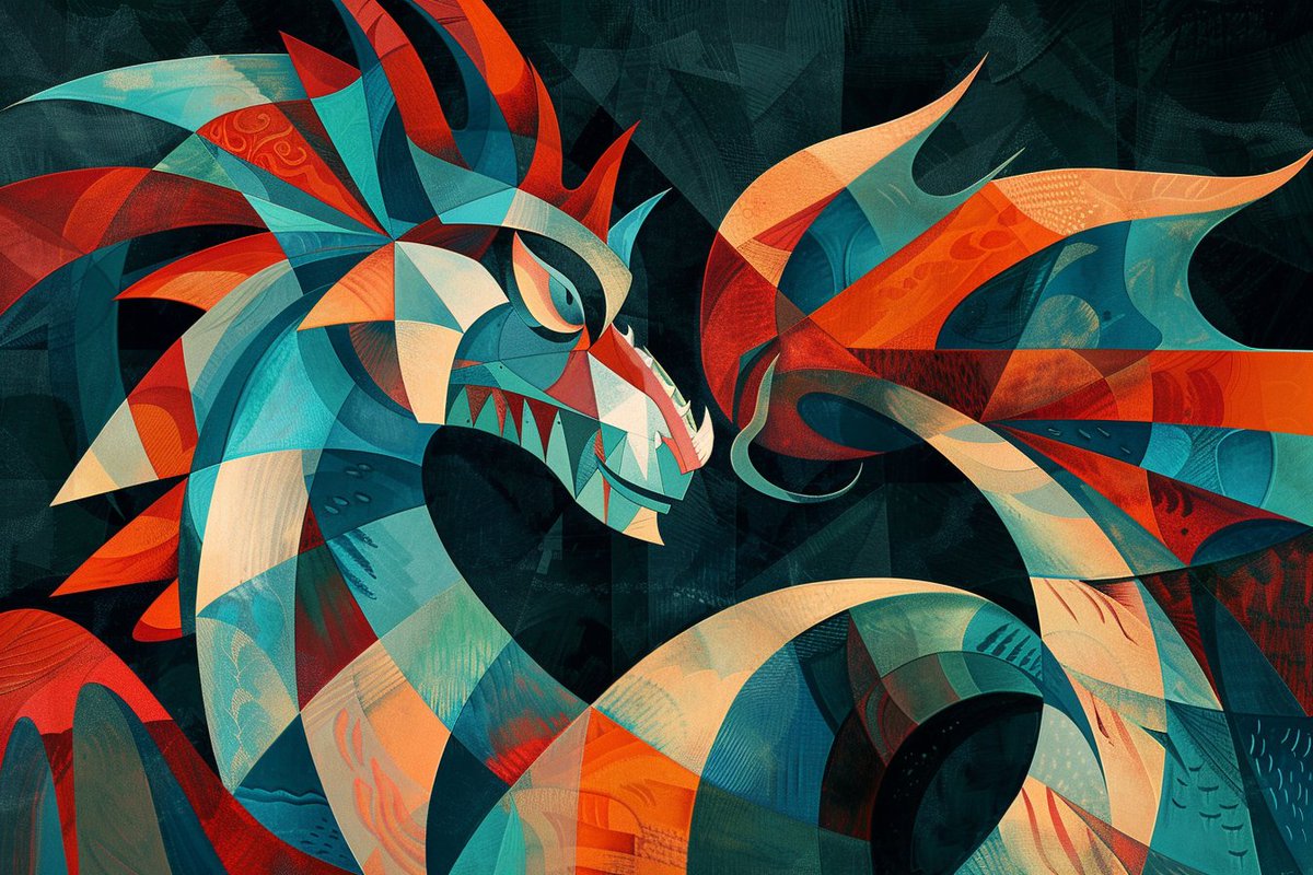 LudovicCreator's tweet photo. 🎨SPECTRAL CUBISM🎨

Base prompt : 

[SUBJECT] in Spectral Cubist style, featuring [COLOR] and [COLOR] cubist forms in spectral colors

Check ALTs https://t.co/AaYL4bBcRT