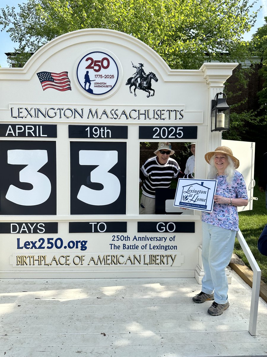 Yesterday we had Lexington at Home as the #CalendarKeepers for the #CountdownTo250! 📆✨ This nonprofit helps seniors age in place with confidence and grace. 🏡Let's show our appreciation for their dedication to our seniors.💖#Lex250 #CommunityCare #AgingInPlace