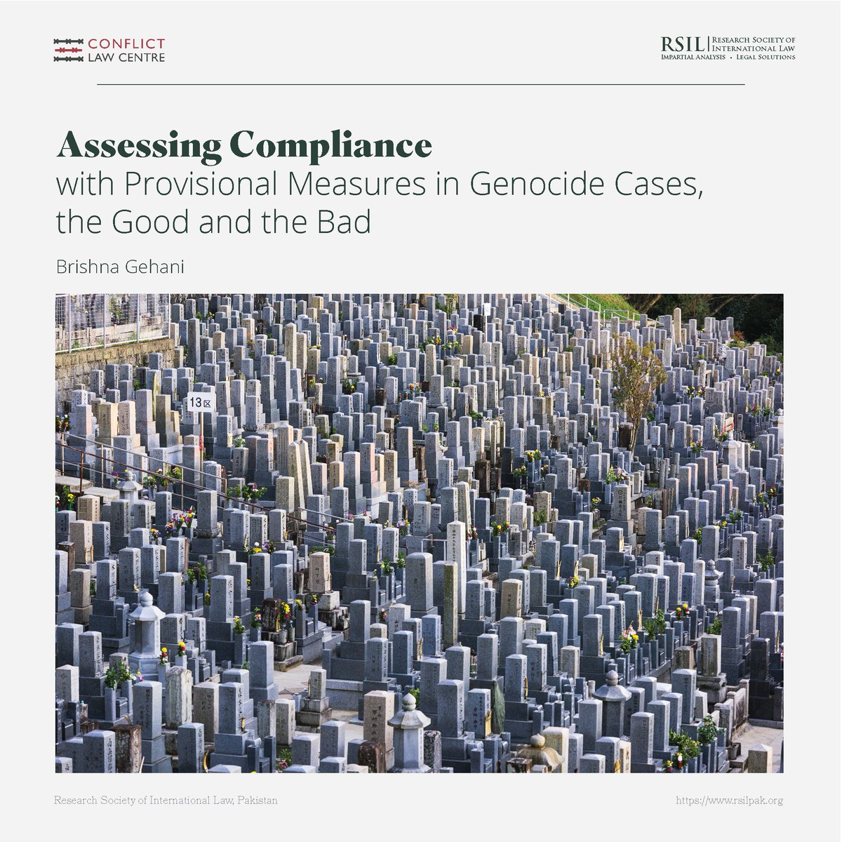 clc_rsil's tweet photo. Writing for the #CLCBlog, Breshna Rani assesses compliance with provisional measures in South Africa v. Israel case and what the Court can do to improve adherence to its orders
Read here: https://t.co/7Mrbt52DEA https://t.co/zKltwfk43t