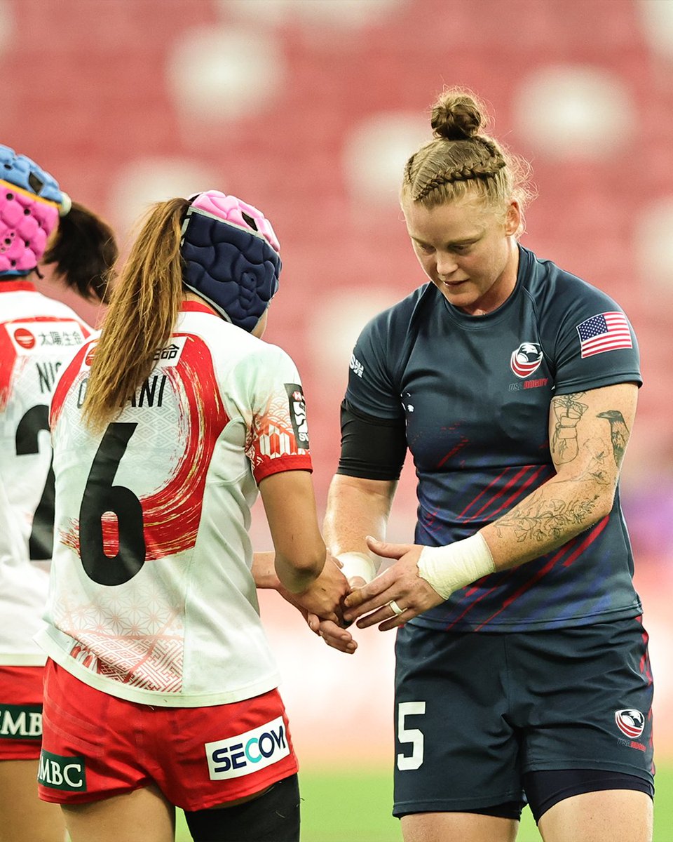 Opposition 🤝 friends #HSBCSVNS | @USARugby