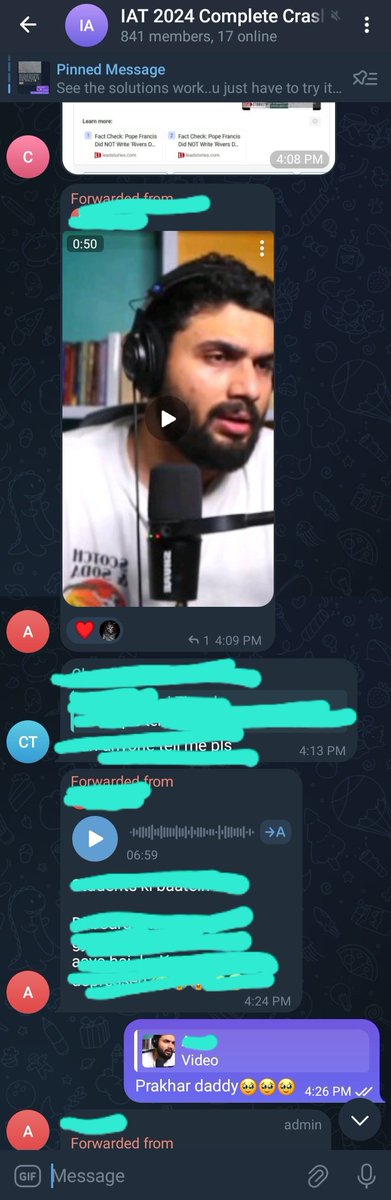 coder_zen_'s tweet image. Even study groups can&apos;t resist the charm of Prakhar Daddy&apos;s wisdom!📚✨️

@prvkhvr   #PrakharKePravachan