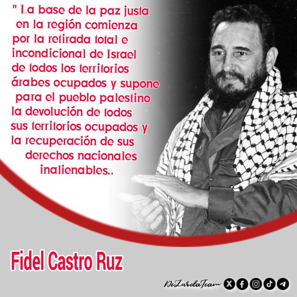 iNo es guerra, es genocidio! #FreePalestine #Cuba #CDRCuba #FidelPorSiempre