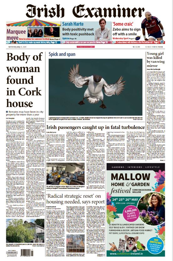 Gardaí hoping to determine time of woman's death after remains found in house (irishexaminer.com)