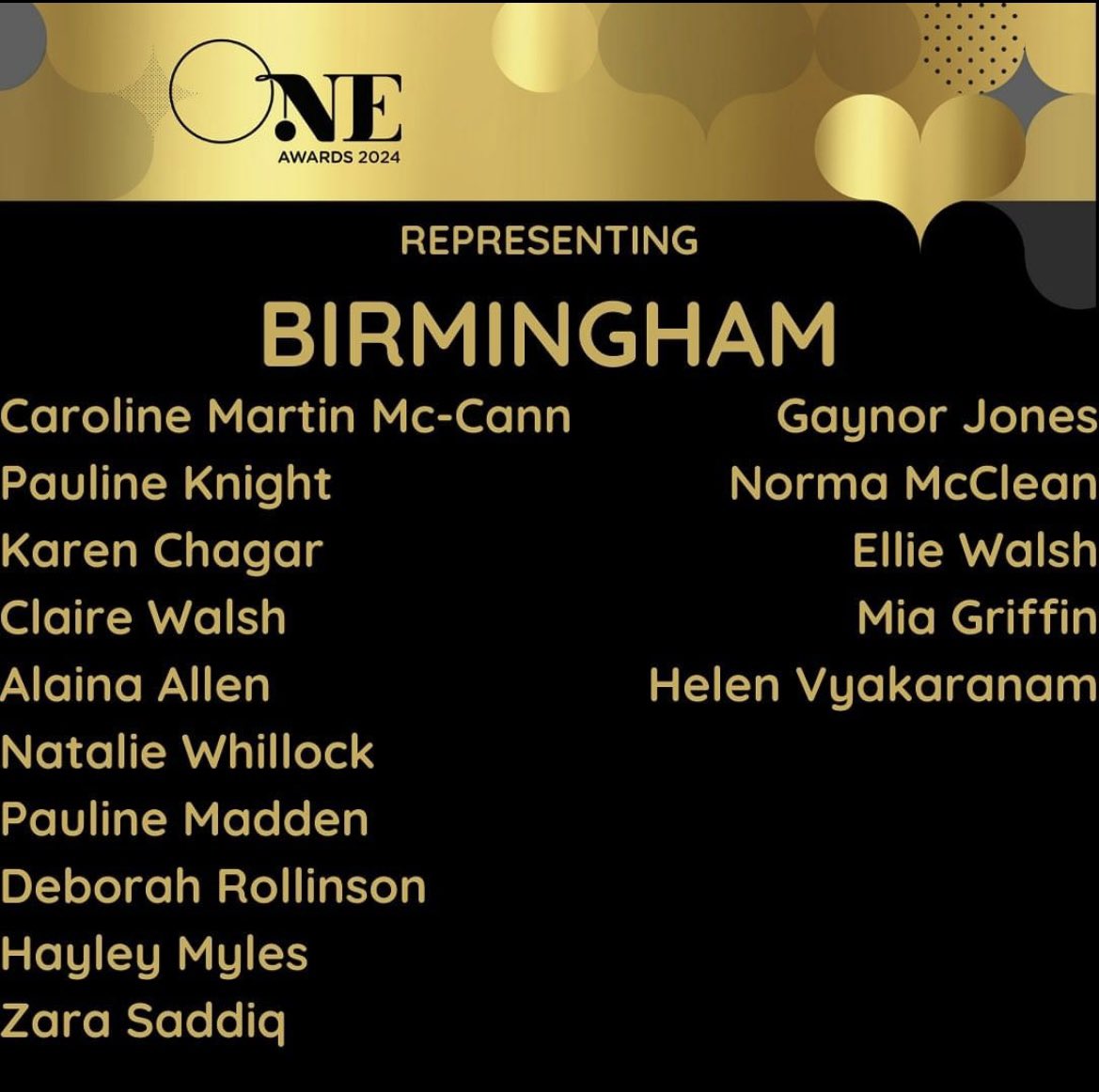 Congratulations to our Gaynor Jones on being nominated for the regional ONE award! 👏👌🏐