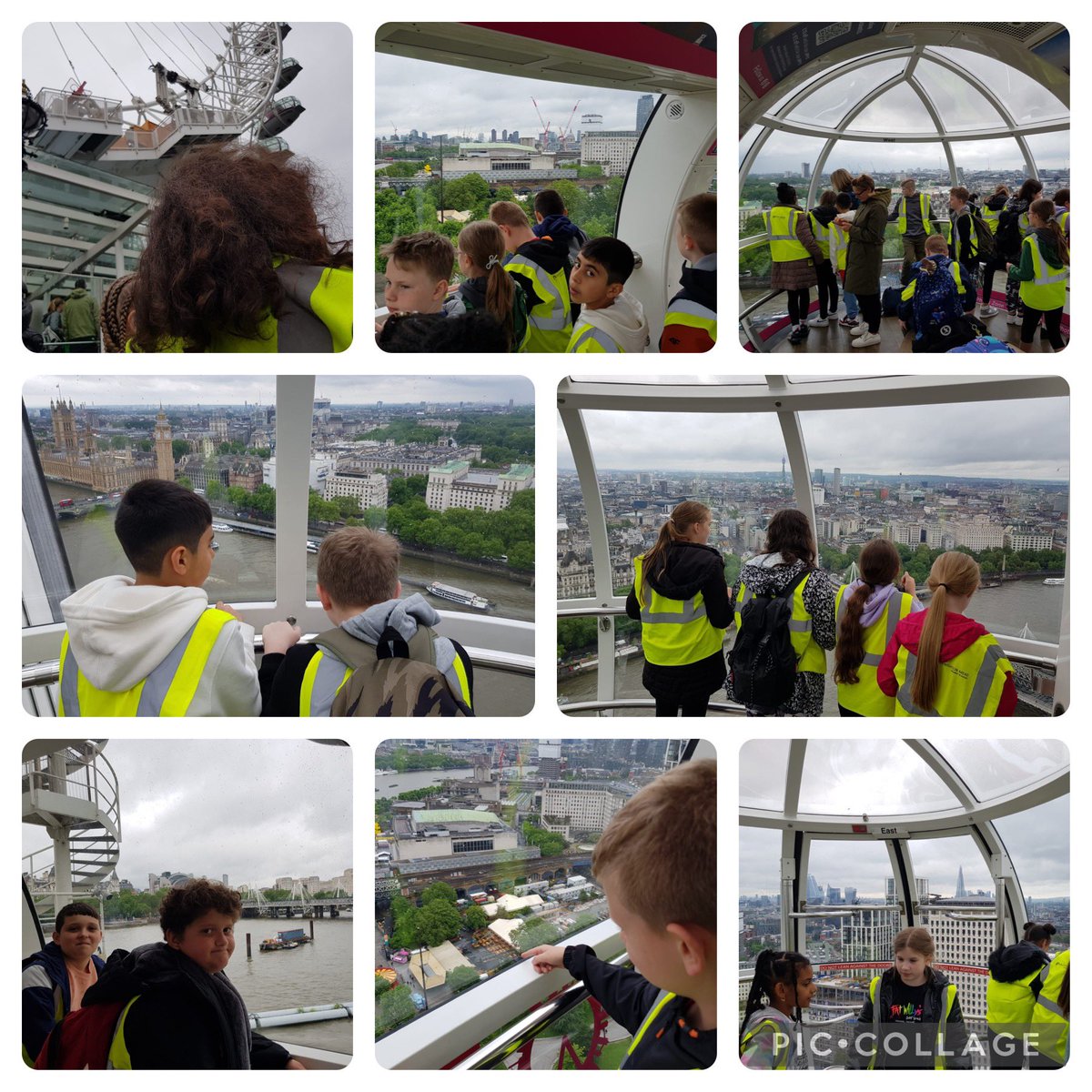 #SheridanClass have had lots of on the London Eye. They were able to see lots of the famous landmarks #enrichment #CulturalCapital