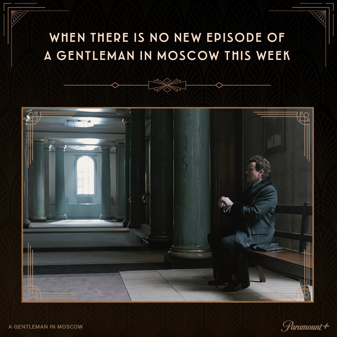 This is the perfect time to stream the whole series again #AGentlemanInMoscow