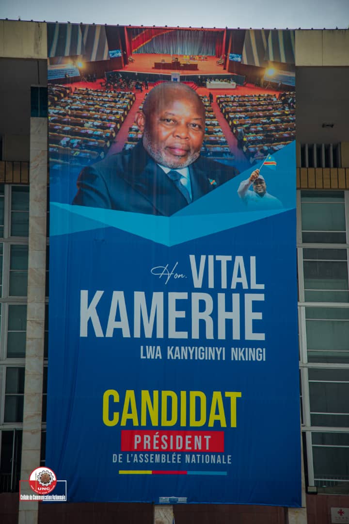 Welcome back Mwalimu Pacificateur <a href="/VitalKamerhe1/">Vital Kamerhe</a> au Perchoir  AN 
The Time is up 🆙