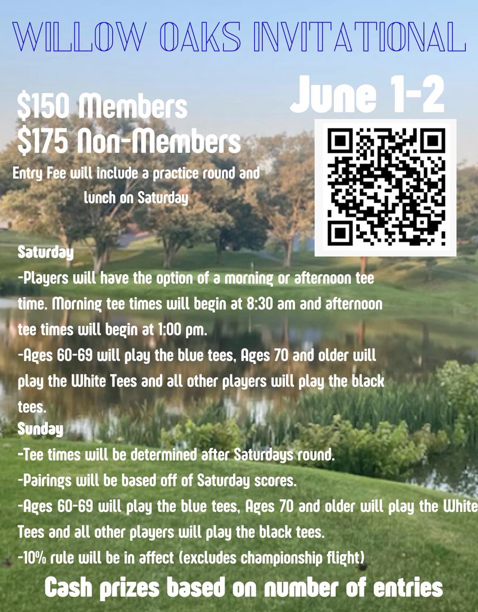 Take on the challenge and join us for a weekend of excitement and competition! Register now with QR Code or click the link to secure your spot!

docs.google.com/forms/d/e/1FAI…