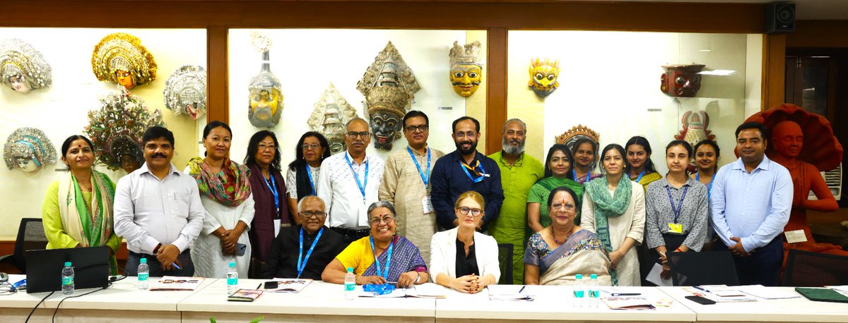 The Ministry of Culture and the Sangeet Natak Akademi, supported by UNESCO, are organizing a three-day Capacity Building Workshop on the Periodic Reporting of the UNESCO 2003 Convention for the Safeguarding of Intangible Cultural Heritage from 22nd to 24th May 2024. #UNESCO