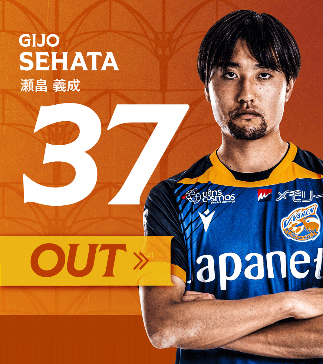 🔷🔶 ⌚️74'｜選手交代 👉長崎 0-0 浦和 🔛 8 #増山朝陽 🔙 37 #瀬畠