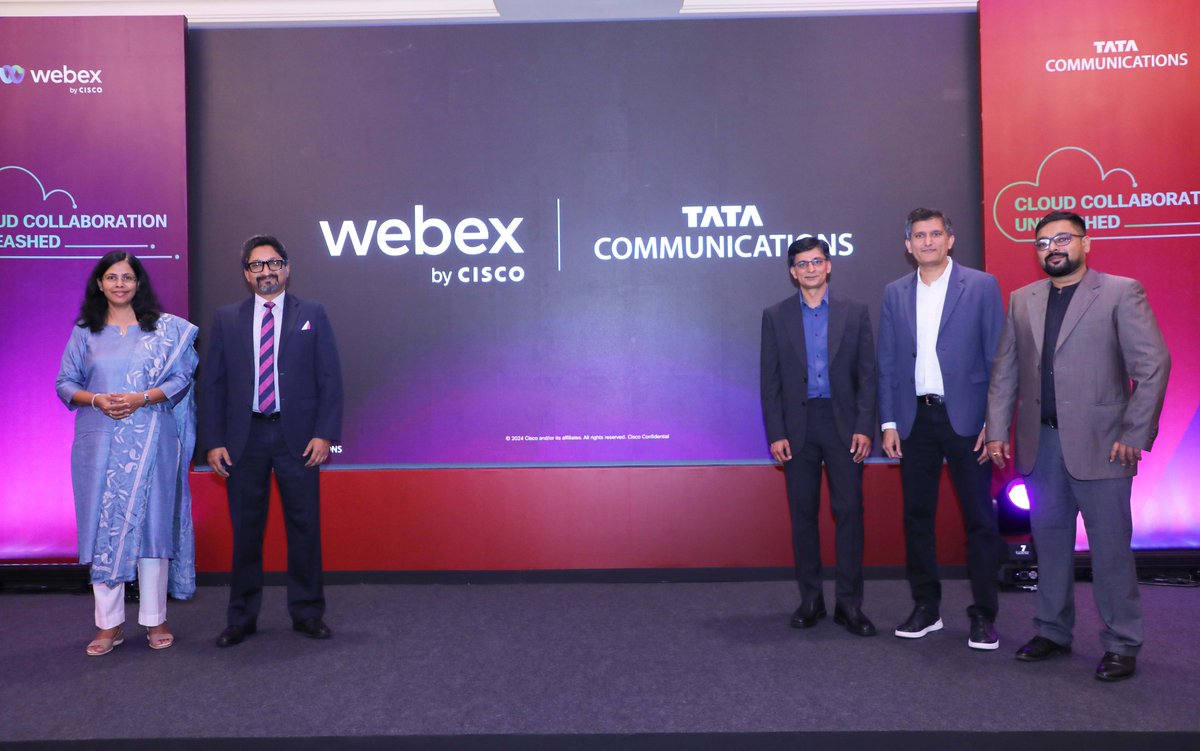 Tata Communications and @cisco_in have joined forces to introduce Webex Calling in India! 🇮🇳 This cutting-edge cloud-based solution, powered by the Tata Communications GlobalRapide platform, is set to revolutionise communication for enterprises, offering reliability, scalability,