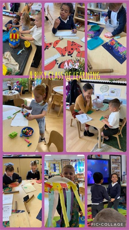 Such a busy last week in Reception. Fast track tutoring to make sure we are ready for year 1, lots of creativity to close our topic of ‘Ocean Treasures’ and maths challenges extending our skills to beyond 10! #eyfs #reception #continuousprovision #RWI #learningwithoutlimits