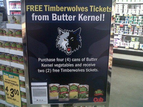I'm not sure if people outside of Minnesota understand how bad things were for Timberwolves fans were about a decade ago.

You could get free tickets back then if you donated 4 canned vegetables in a food drive.