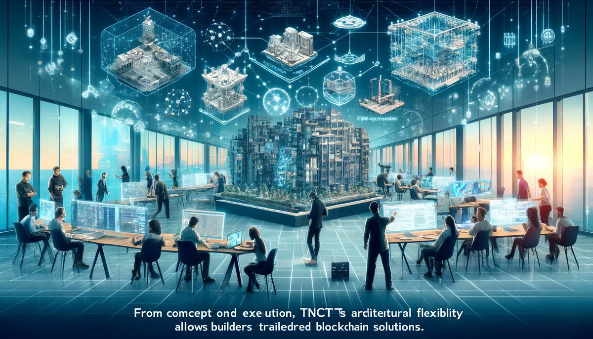 Tncfourt's tweet image. 🚀 From concept to execution, Tncfourt’s architectural flexibility allows builders to create tailored blockchain solutions. 

#BuildOnBlockchain