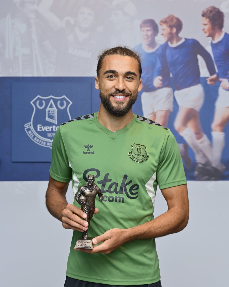Everton's tweet photo. Goal of the Season: DCL9 v Liverpool. 🦋🔵

Big goal. Big game. Big player. 💪 https://t.co/UnQeyXGYII