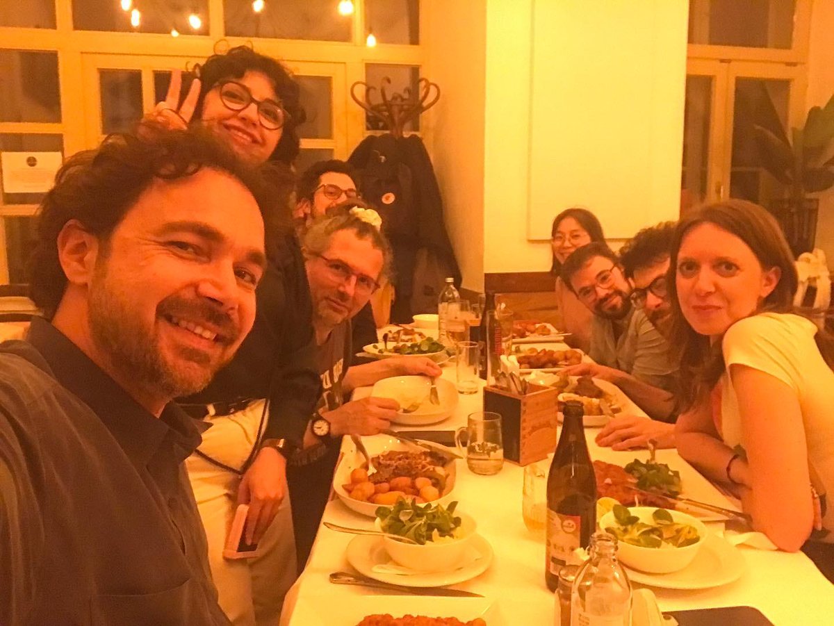 alazpesen's tweet photo. All about the "Laughs in Translation" workshop at the University of Music and Performing Arts in Vienna. It was such a pleasure to meet Prof. Kaindl and other colleagues. Hope to meet all of you at another song translation conference soon! 🎸📚#songtranslation #şarkıçevirisi https://t.co/qguNfXdKQv