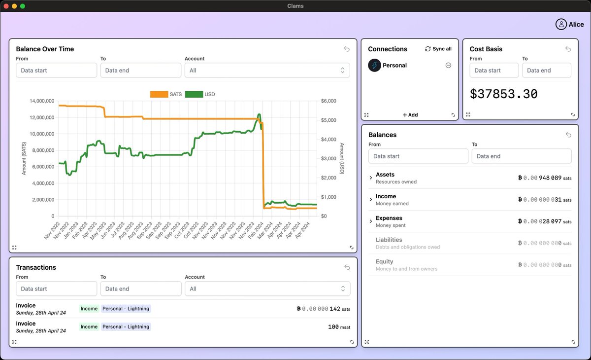 clamstech's tweet photo. 🎉 We just released an open beta for Clams- our new Bitcoin focused accounting app. 🎉

Learn more and download here https://t.co/cDxVYYoTPz https://t.co/t873Ngy1B0