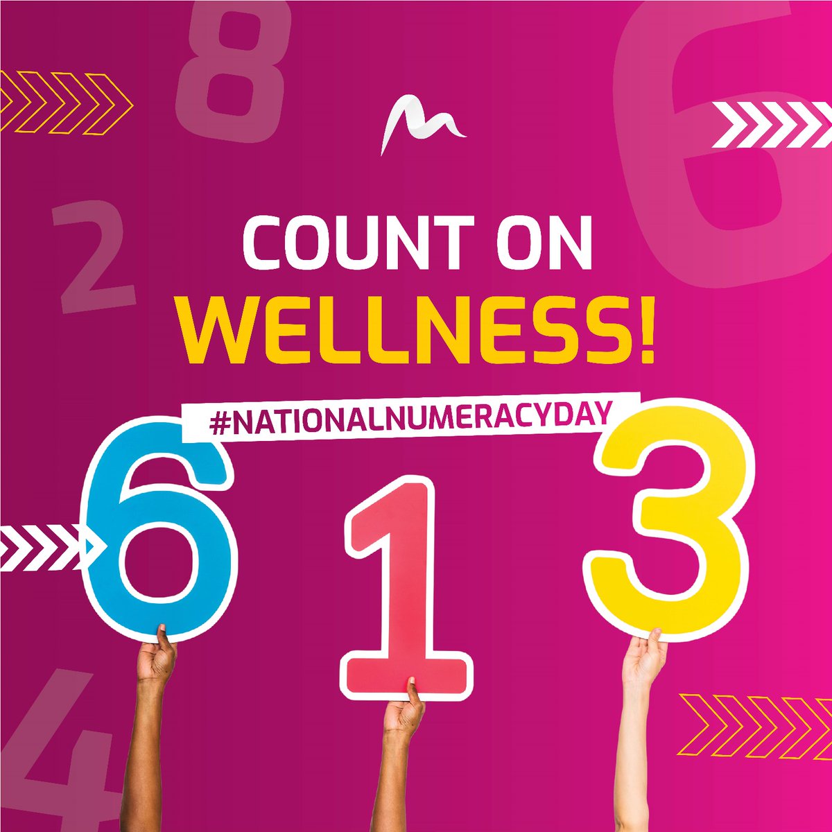 🥳 It’s a Numbers Bash!  Whether it’s sorting your finances like a pro, optimising your nutrition, or monitoring your blood pressure, today celebrates the brilliance of maths in everyday life. 

Who knew numbers could so significantly boost your well-being?

#nationalnumeracyday
