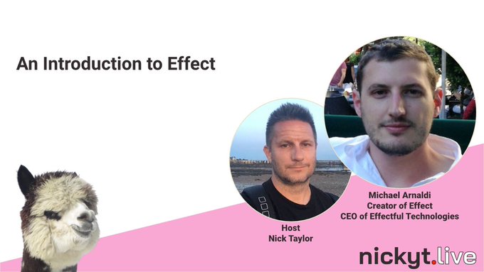 nickyt.live promo for guest Michael Arnaldi