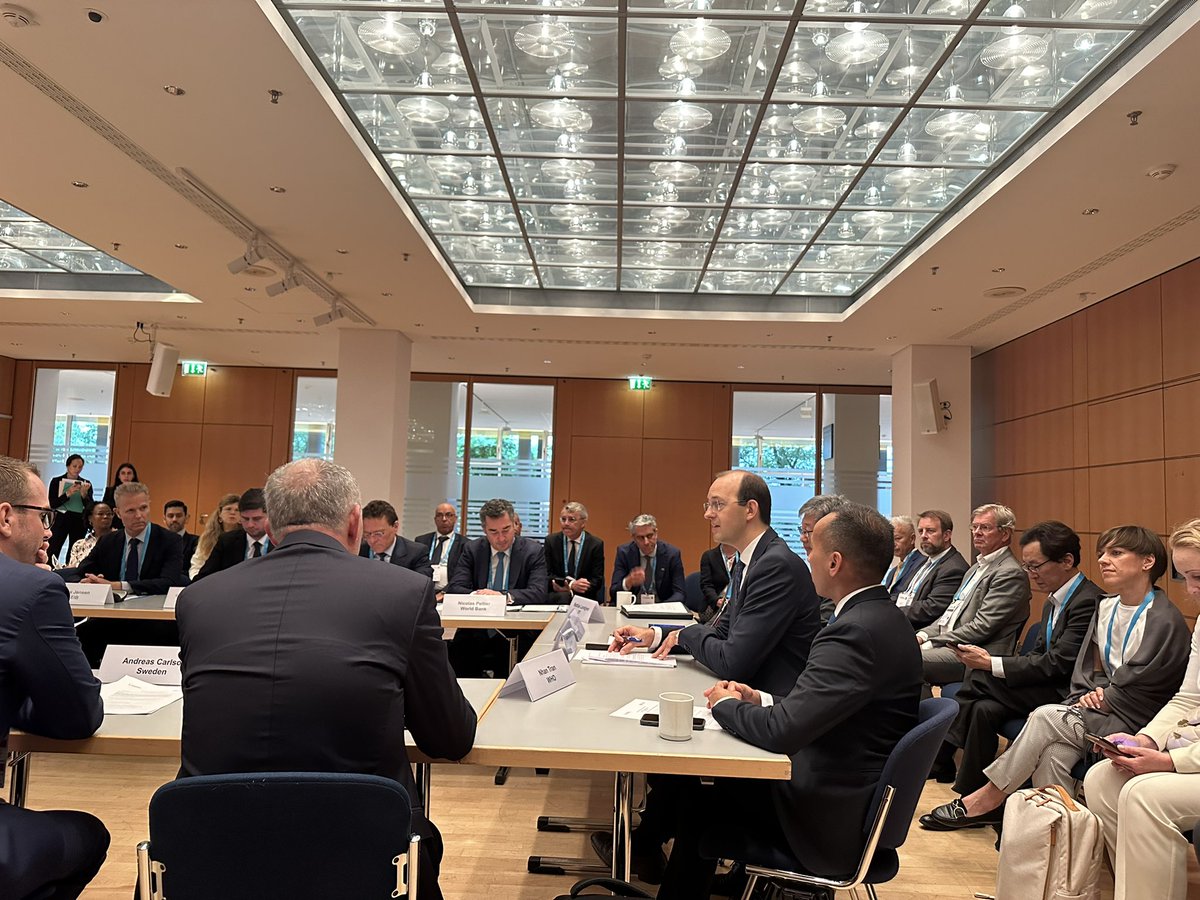 avisilverman's tweet photo. Development Banks, private sector & Ministers @ITF_Forum @wbg_transport @EIB @ADB_HQ @who how can financing for road safety be improved. Lithuanian Minister ITF Presidency Marius Skuodis leads discussions. Moroccan Minister Mohamed Abdeljalil says much more work to bridge gaps on financing needed, & must be a priority at Global Ministerial hosted by Morocco.