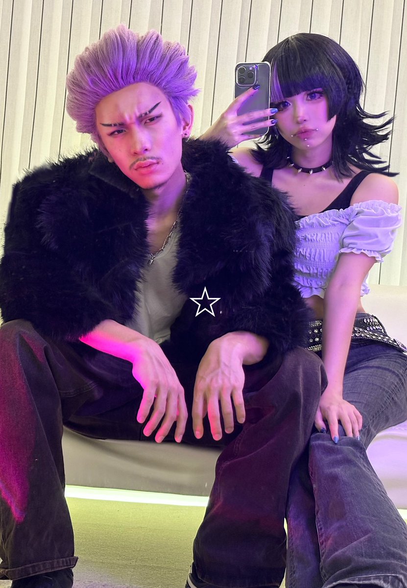 Bermuta_cos's tweet photo. Just them taking selfies🫶🏻  ̖́
#jjk #cosplay #hakari #kirara #jujutsukaisen https://t.co/PWVw3ahOWf