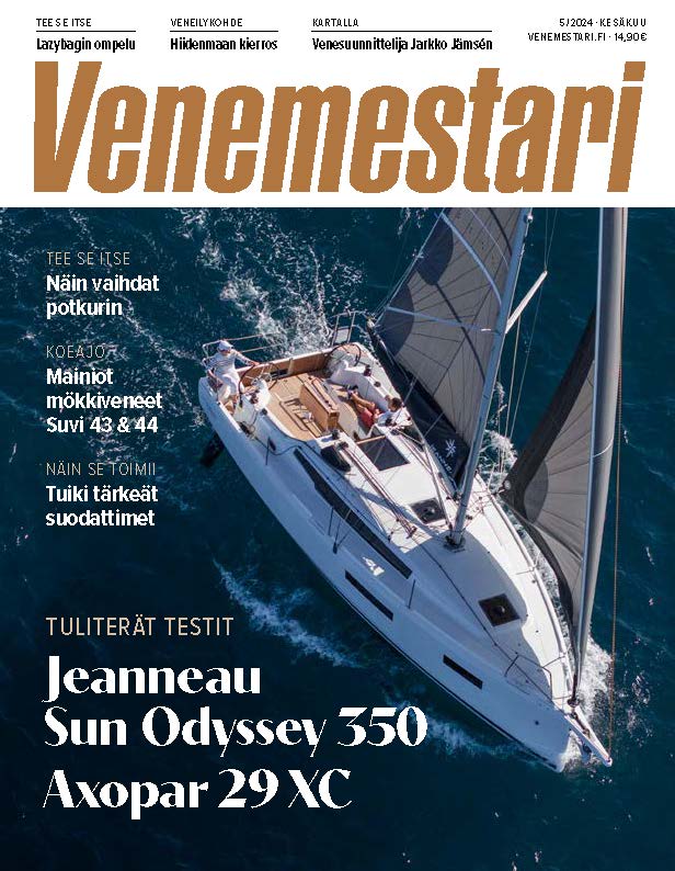 Uusi Venemestari-lehti 5/24 saapuu tilaajille ja Lehtipisteisiin pe 24.5. Digilehti löytyy verkkosivultamme jo nyt: venemestari.fi/tuote/5-2024/
#veneily #purjehdus #moottoriveneet #purjeveneet #teeseitse