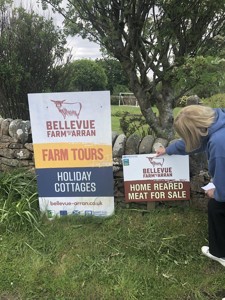 We’ve had lots of questions asking when you can buy meat! Our honesty system is there all the time, but we’ve added opening hours to try to make things a bit clearer🥩
Tours still bookable on our website:
bellevuearran.co.uk
#gorural #visitarran #arranslarder #calmac
