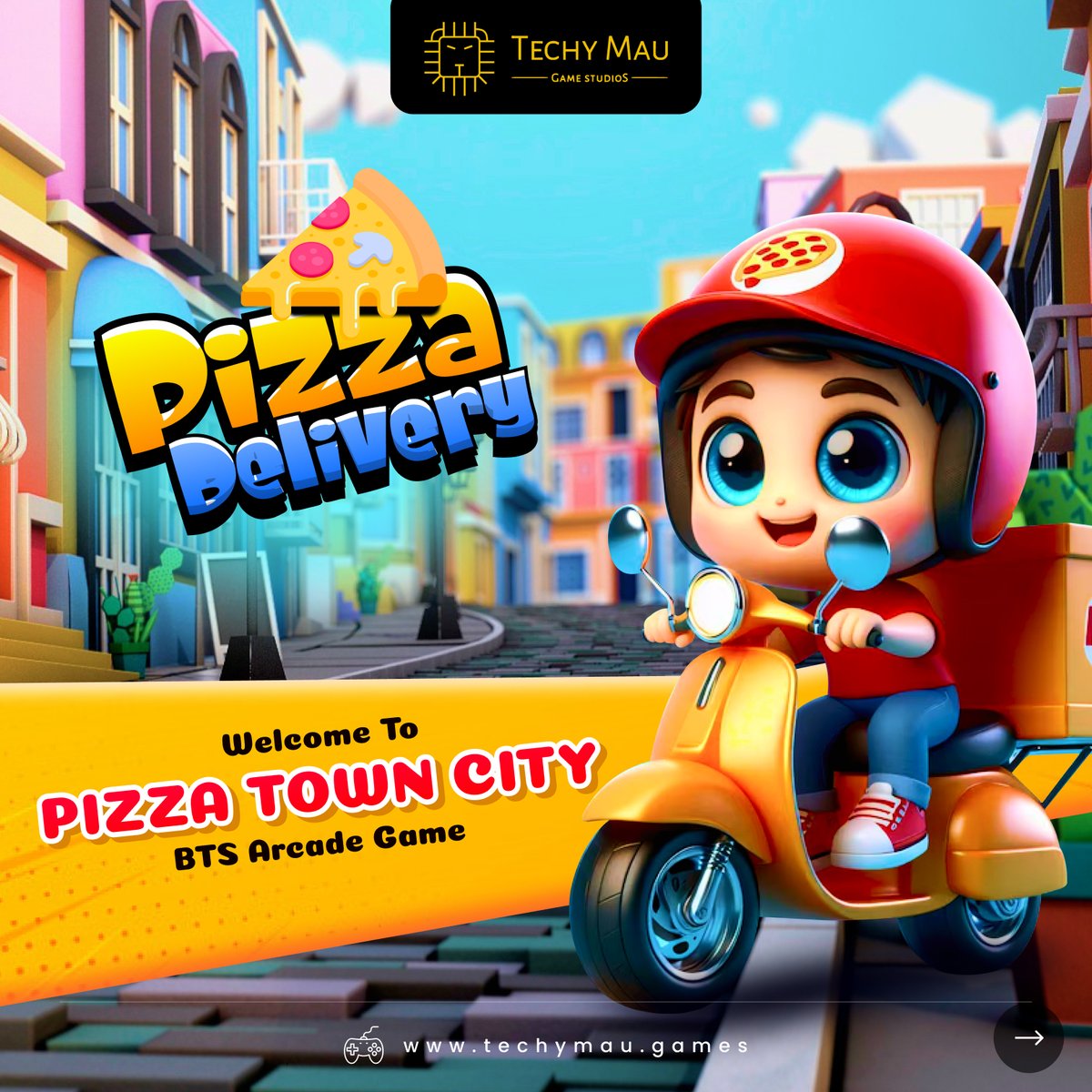 Techymaugame's tweet image. BTS of our upcoming &amp;amp; popular #2Darcadegame - &quot;Pizza Delivery&quot;!

Check out our #recentblog in which we highlighted new features and revealed some studio secrets, challenges, and creative processes that will bring this #game to devices soon!

Check out: bit.ly/3UJCXLi