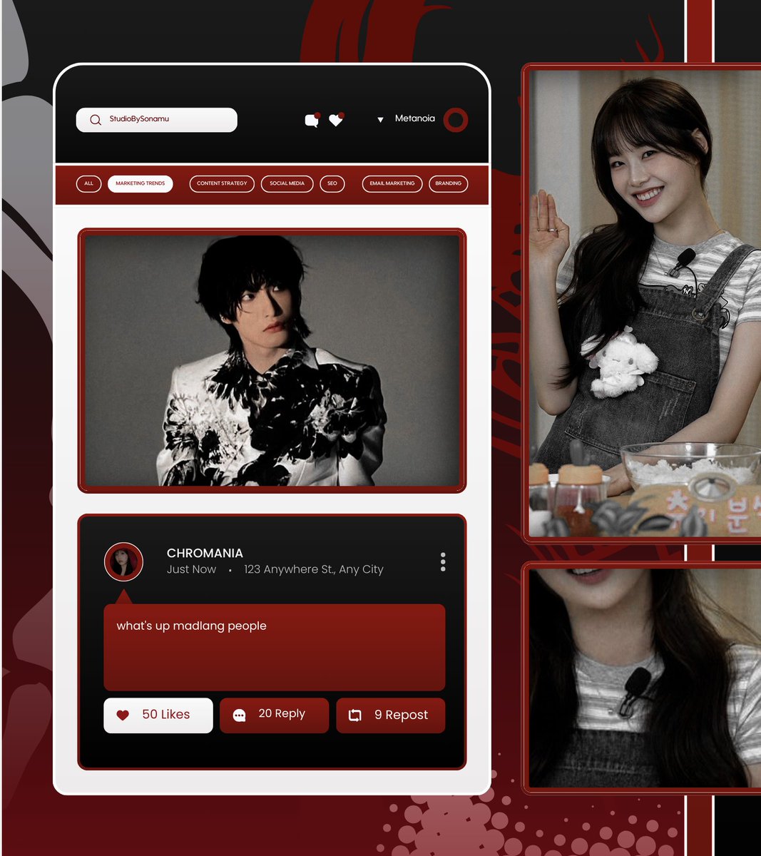 ㅤ

         CHROMANIA   ᥫᩣ   SNS UPDATE!
         19 : 39       𓄲      22、 O5、24
         ⌕ METANOIA STUDIO

ㅤ