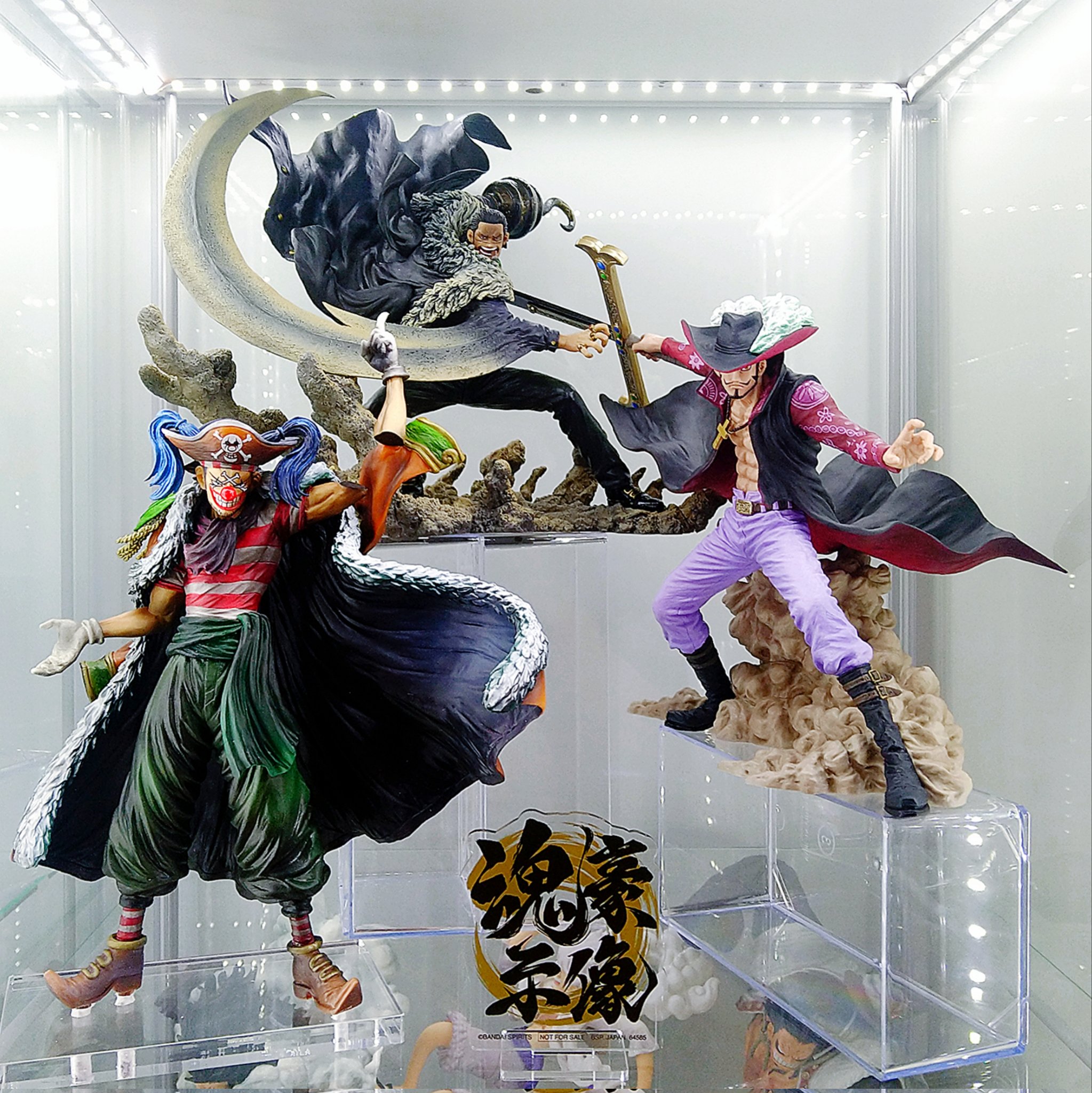 ワンピースフィギュアーツZERO超激戦 岩倉圭二造形品4体セット