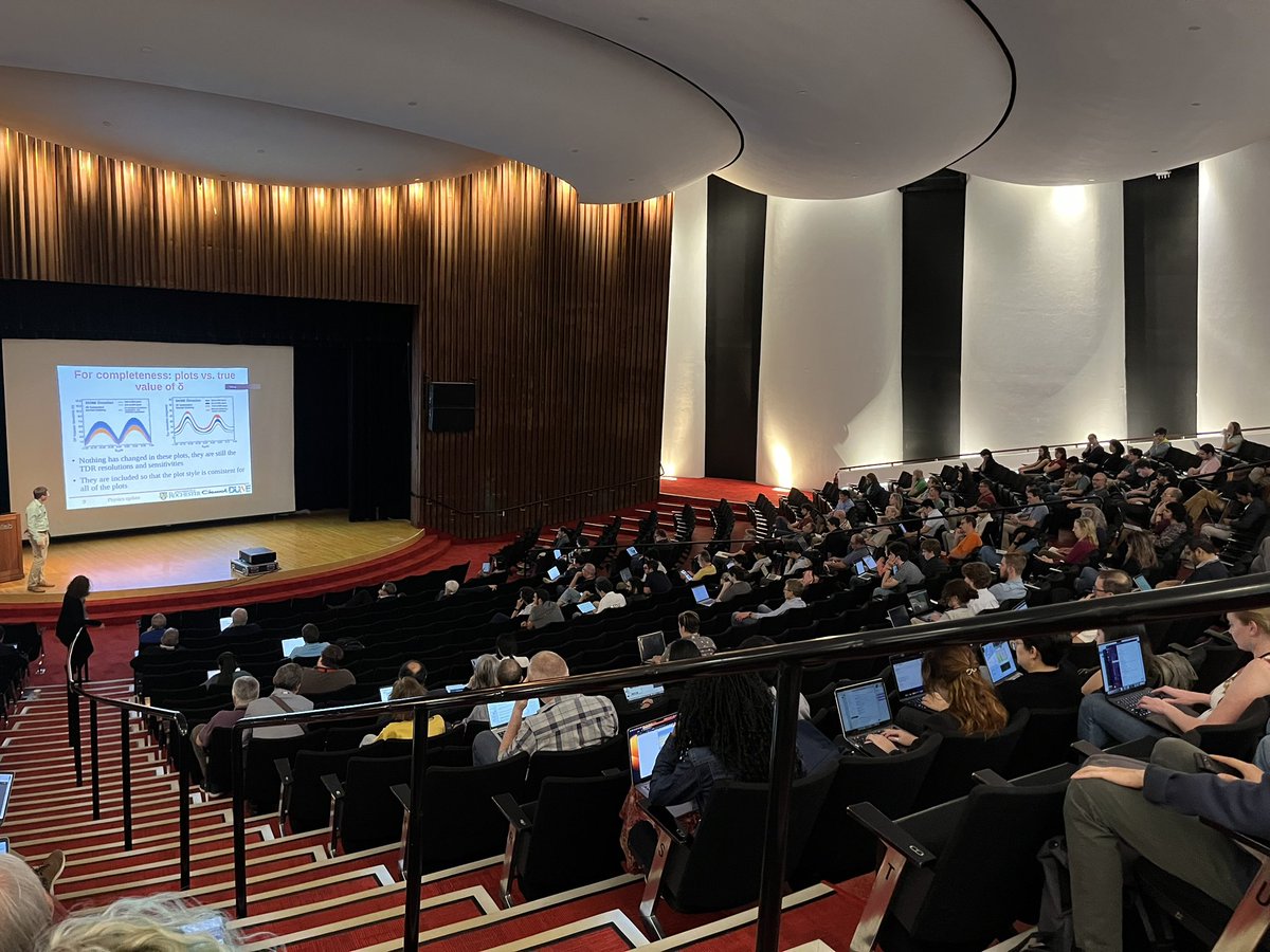 DUNEScience's tweet image. Great physics summary talk given by Chris M @UofR on our first day of collaboration week. #dunescience #dune2024 #neutrinos