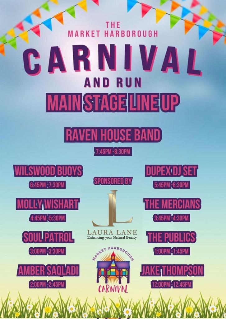 Soul Patrol are once again playing on the main stage for the <a href="/MHCarnival/">Harborough Carnival</a> this year!

See you there at 3pm on the dot, and also on the parade route where we will be turned up to 11 on the back of a lorry.