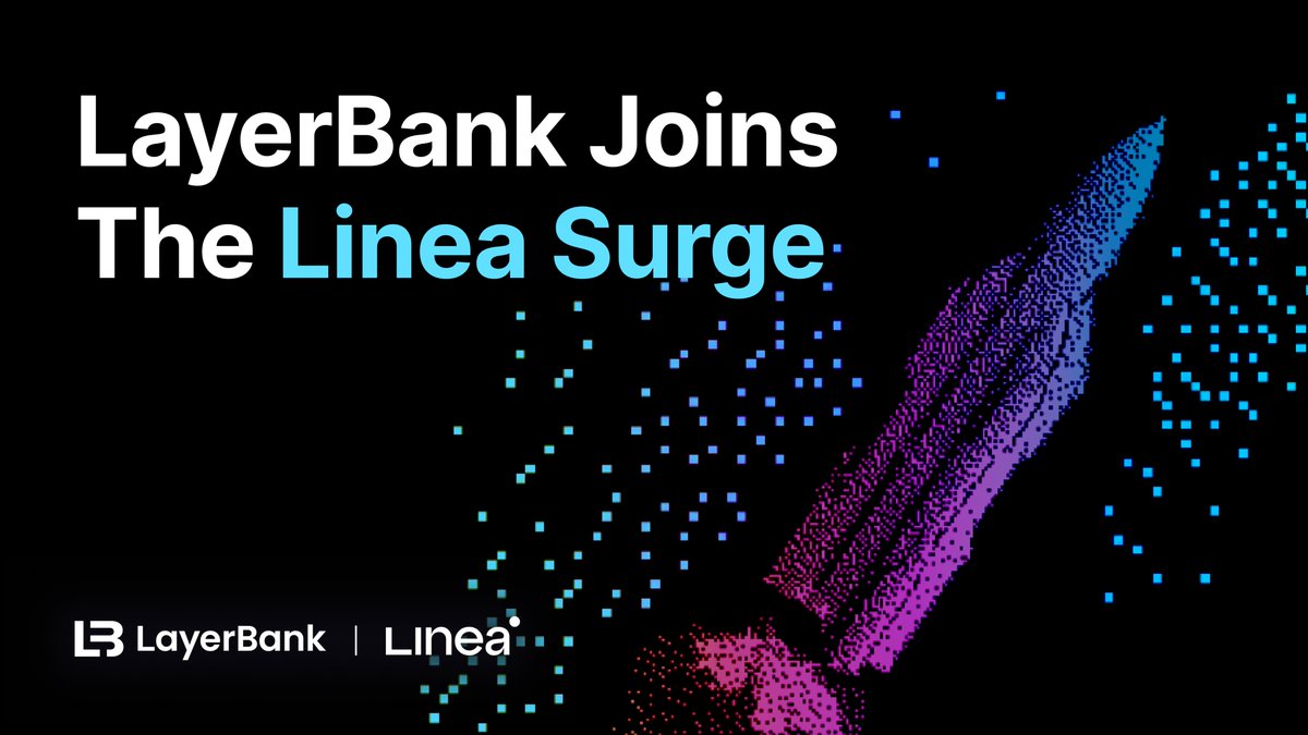 LayerBank has joined Linea Surge!
Participate in <a href="/LineaBuild/">Linea.eth</a> Surge safely through LayerBank, the largest and most trusted Layer2 Lending platform with a TVL of 600M, and earn LXP-L points and various partner protocol points without risk.

linea.layerbank.finance/bank

Newly listed