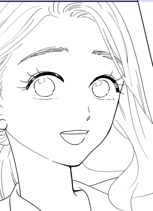 お久しぶりの番外編作画。いつか描くの久しぶりだ 