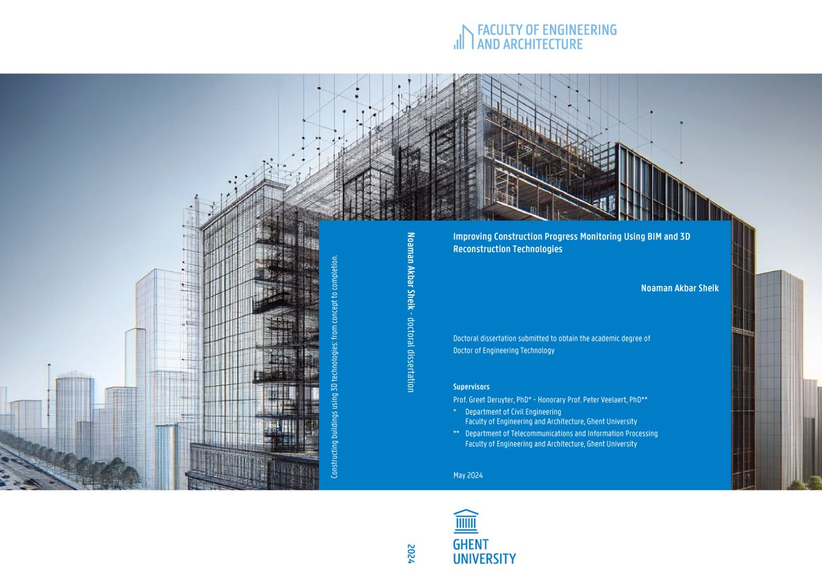 Revolutie in de bouw: Nieuwe technologieën voor efficiëntere voortgangsmonitoring -&gt; Artikel via link ugent.be/ea/nl/actueel/…  <a href="/ugent/">UGent</a> <a href="/ResearchUGent/">Ghent University Research</a>