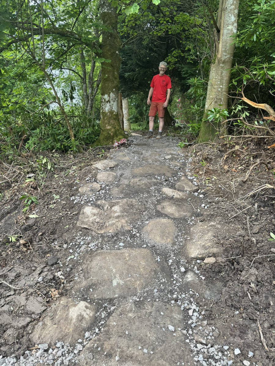 The first of the professionally-built (by the brilliant Rick) mountain bike trails @GlenalmondColl is just about ready. A fabulous addition to our #outdoorlearning programme. More trails to come. I’m very grateful to the OGs, parents & the Parents’ Association for their support.