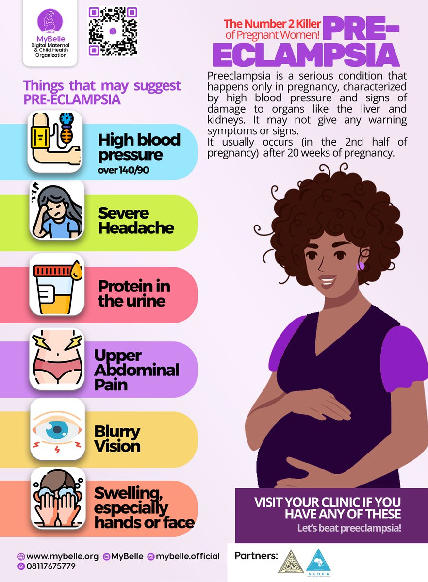 MarakaMacMarvin's tweet photo. Educate the young mothers of our great nations about this dangerous condition.
Remember,
Early diagnosis, Early intervention, Better health of mother and baby.
#PredictPreventPrevail https://t.co/OfiZkR7OB7