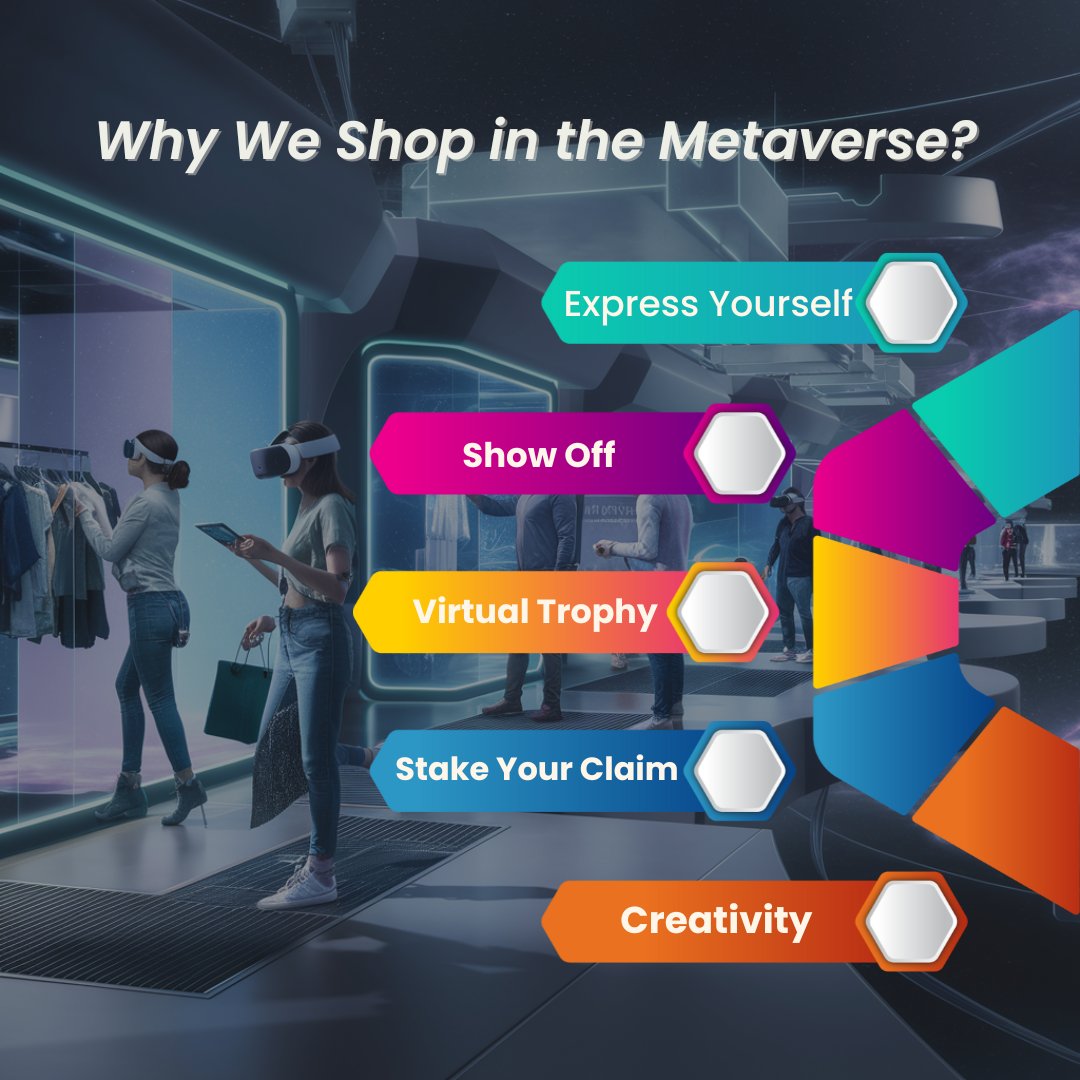 DarkLume_io's tweet photo. Why We Shop in the Metaverse?

Express Yourself: Just like in real life, we enjoy dressing up our avatars with cool clothes and accessories to show off our unique style! It's like playing virtual dress-up! 👗💼

Connect & Show Off: Ever been to a virtual party or concert? We're right there, chatting with friends and proudly displaying our latest virtual finds. It's all about socializing and feeling good in the digital world! 💬✨

Chase that Virtual Trophy: Ever snagged a rare digital item? It feels like winning a trophy! These special finds can boost our reputation and make us feel like top dogs in the digital scene. 🏆💰

Stake Your Claim: Just like buying property in real life, we're grabbing up virtual land and spaces to create our own digital havens. From cozy hangouts to bustling businesses, it's all about building our own little corner of the metaverse! 🏠💼

Cash In on Creativity: Metaverse entrepreneurs, listen up! Whether it's selling digital art, offering virtual services, or crafting amazing experiences, there's real cash to be made in the virtual world! 💸🎨

Game On, Level Up: Gamers, unite! From awesome skins to powerful gear, we're always upping our game with cool virtual stuff. It's like unlocking secret levels, but in a digital playground! 🎮🚀

#metaverse #VRseason #GameShift #DarkLume