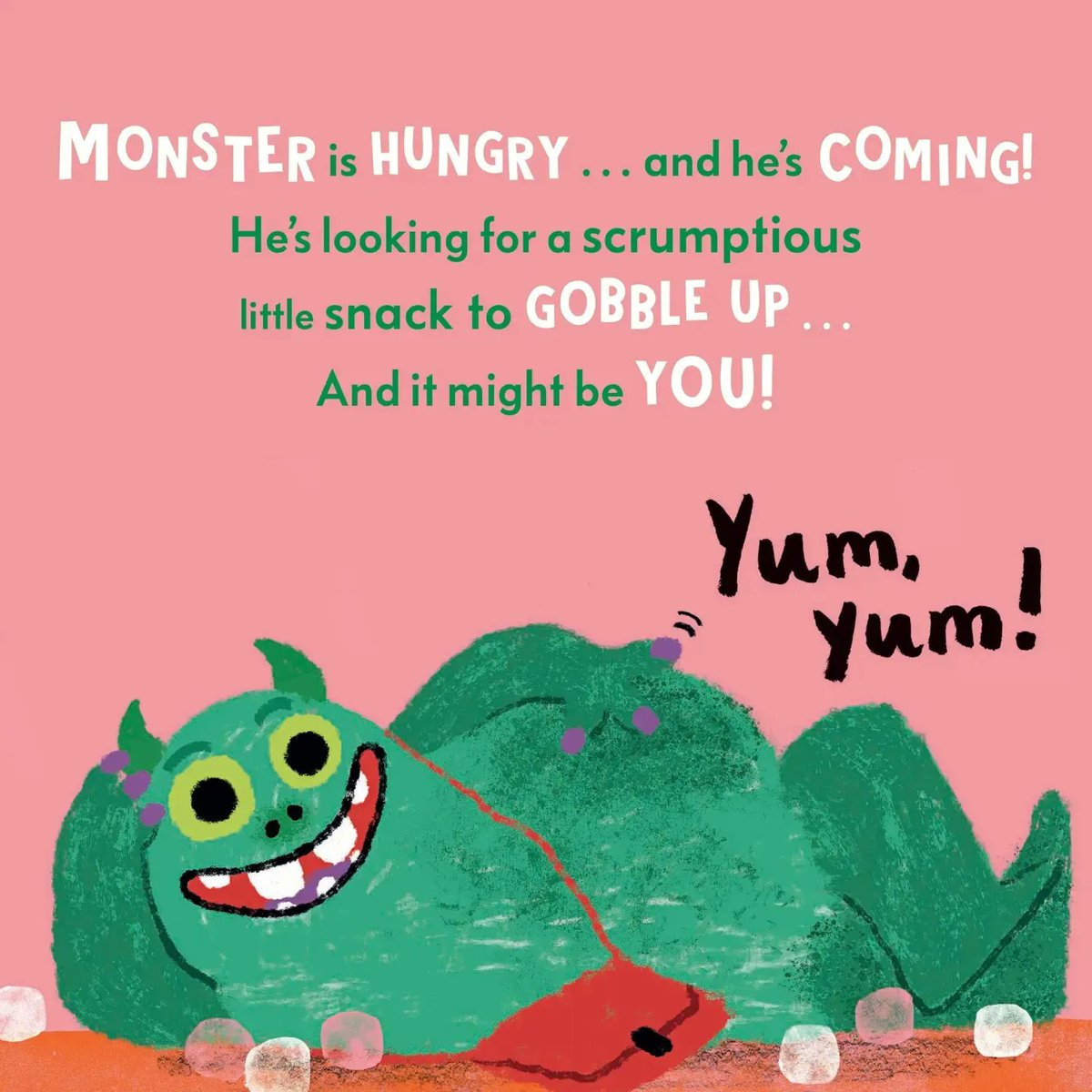 Delighted to see WATCH OUT! THERES A MONSTER COMING! is longlisted for the @Booktrust Storytime Prize 2025! High fives to @zehrahicks @AndersenPress 🎂 Congratulations to all on the list 👏 #BookTrustStorytime