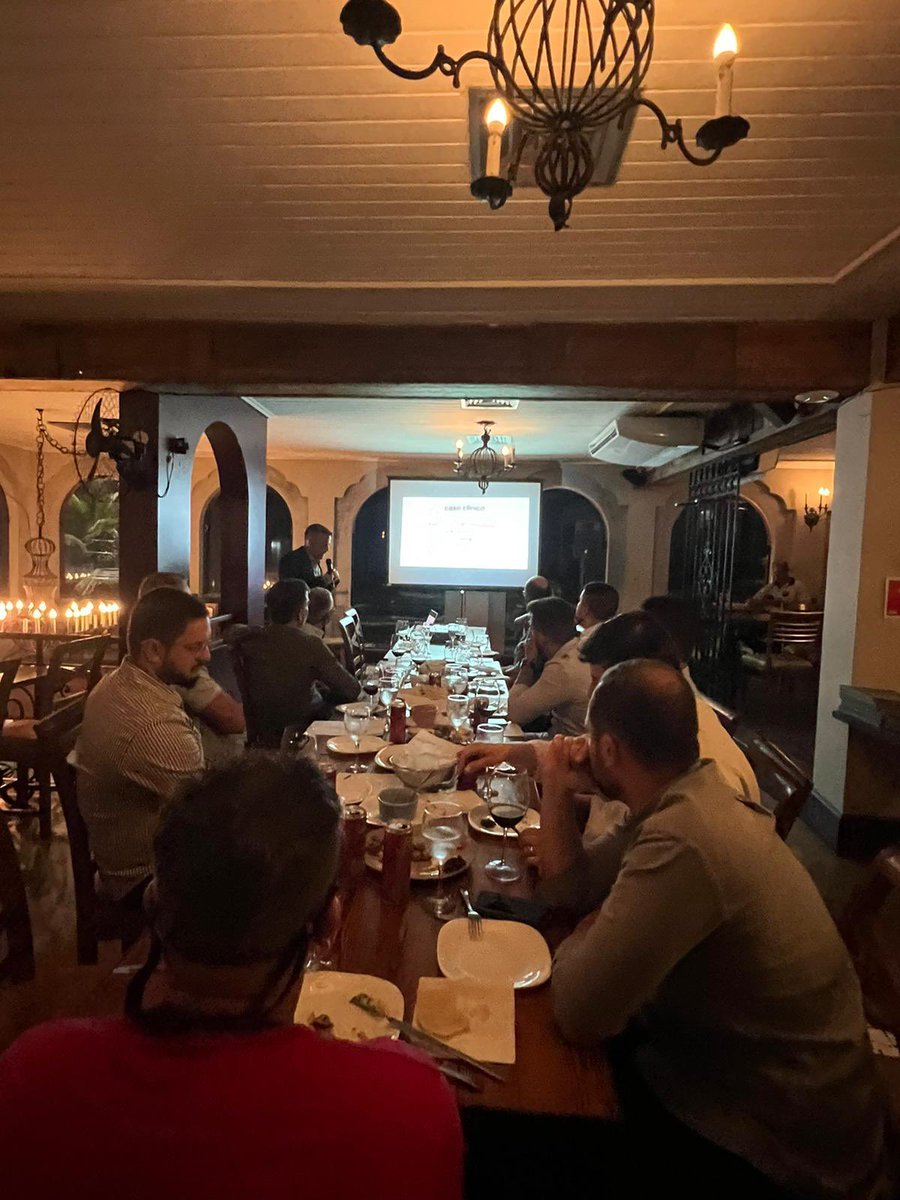 Talk about metastatic prostate cancer at an event in the Macaé oil region, in Rio de Janeiro