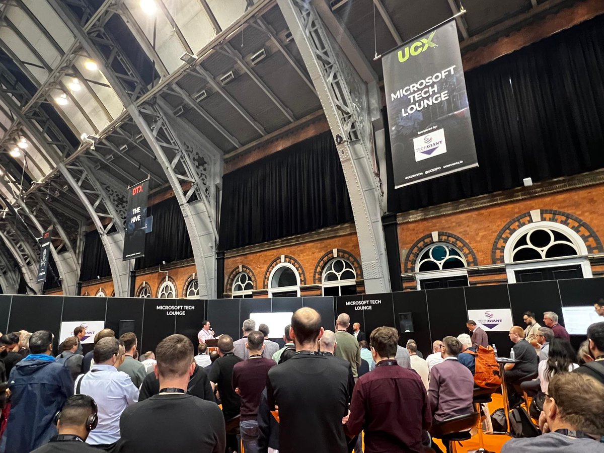 UCEXPO's tweet image. Tom Arbuthnot &amp;amp; Martin B. - What’s new in Microsoft Teams and Copilot for Microsoft 365 - Microsoft Tech Lounge. Great session! 💚

#UCXM24 #workplacetechnology