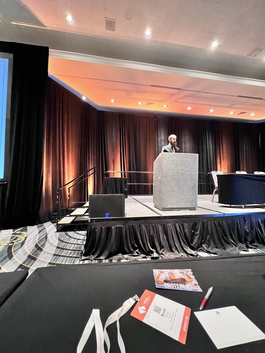 BSinger10's tweet image. Day 2: @Bicycle_Bryan discussing all things beta-alanine at #CPSDA2024 , here highlighting determinants of muscle carnosine in humans. @fuelingvictory_