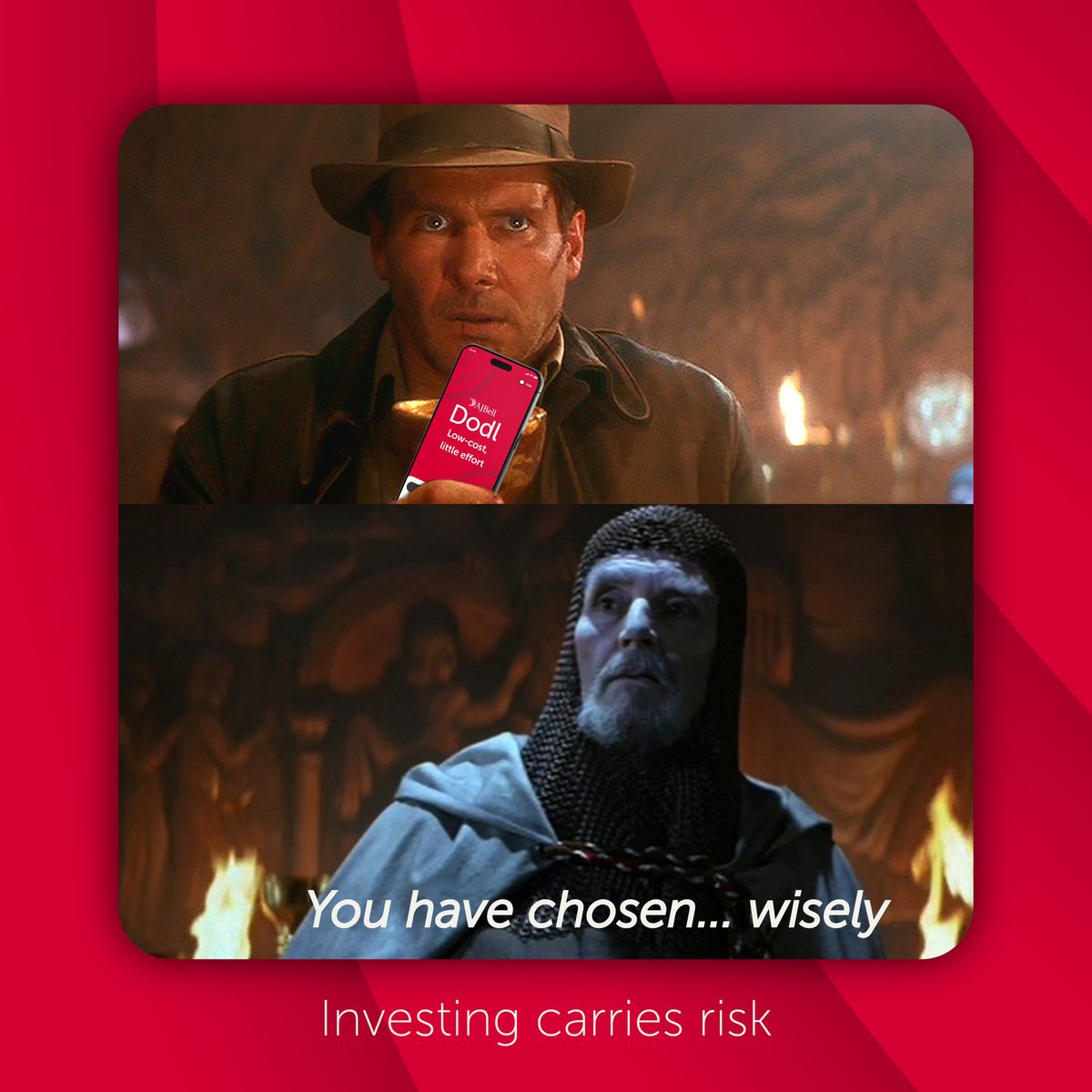 POV: when you choose to invest wisely… 💸

Investing carries risk.