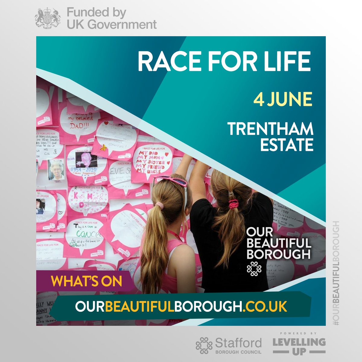 Join the fun of Cancer Research UK’s @RaceforLife, in partnership with @Tesco, at @TenthamEstate on Tuesday 4 June in the quest to beat cancer by funding crucial research. Make a difference in the fight against cancer: tinyurl.com/4c4tvk7j   #FamilyFun #OurBeautifulBorough