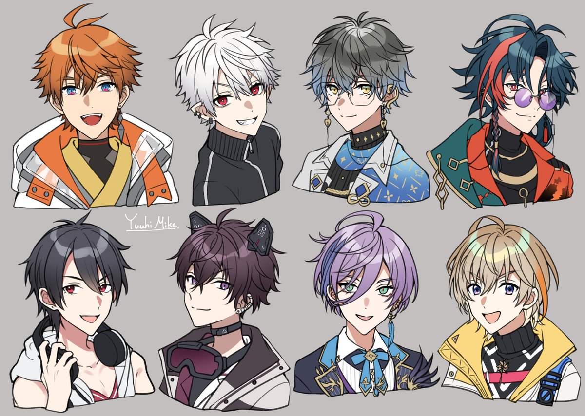 歌が好きなにじさんじ男性ライバーさん描いてみた③