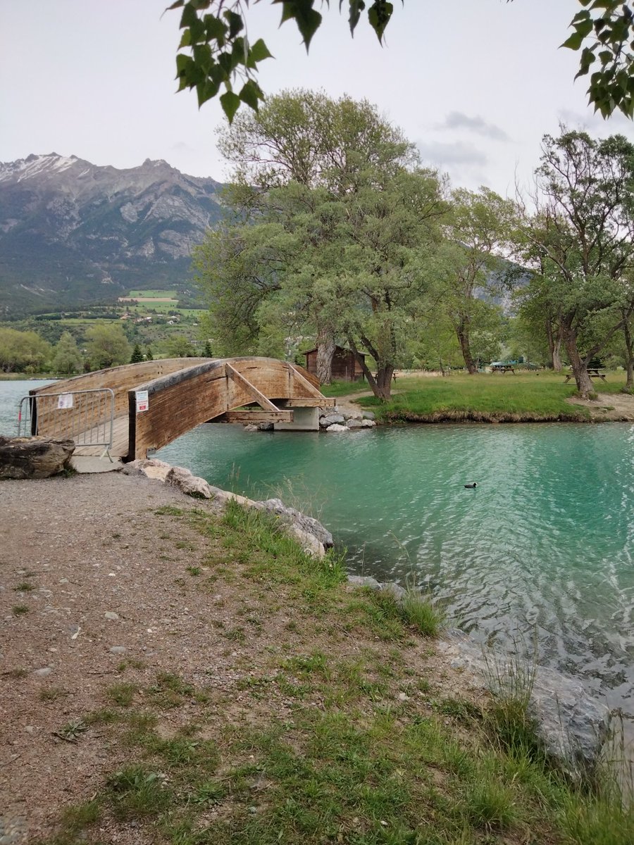 #pont .. Sûr le lac d'Eglyers..#hautesalpes