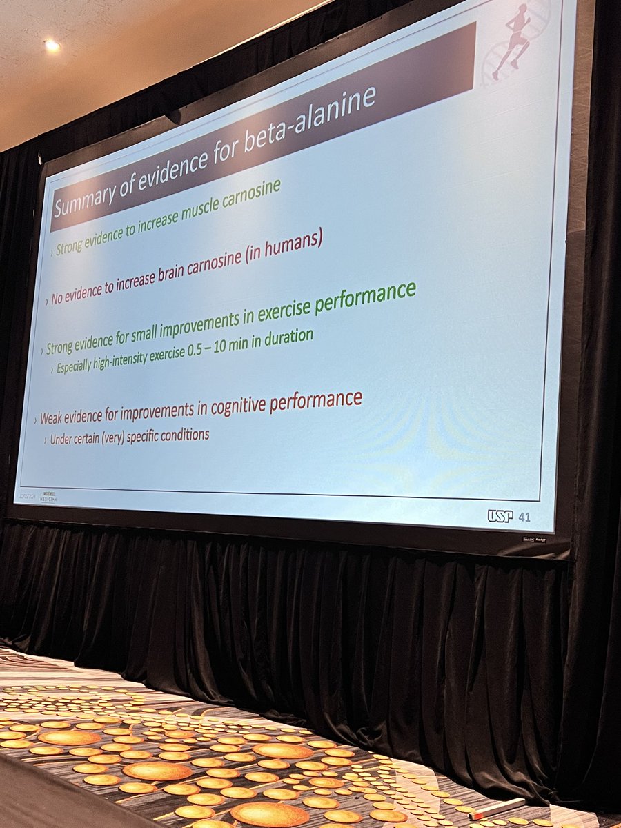 BSinger10's tweet image. A few take home messages on beta-alanine from @Bicycle_Bryan #CPSDA2024 @fuelingvictory_