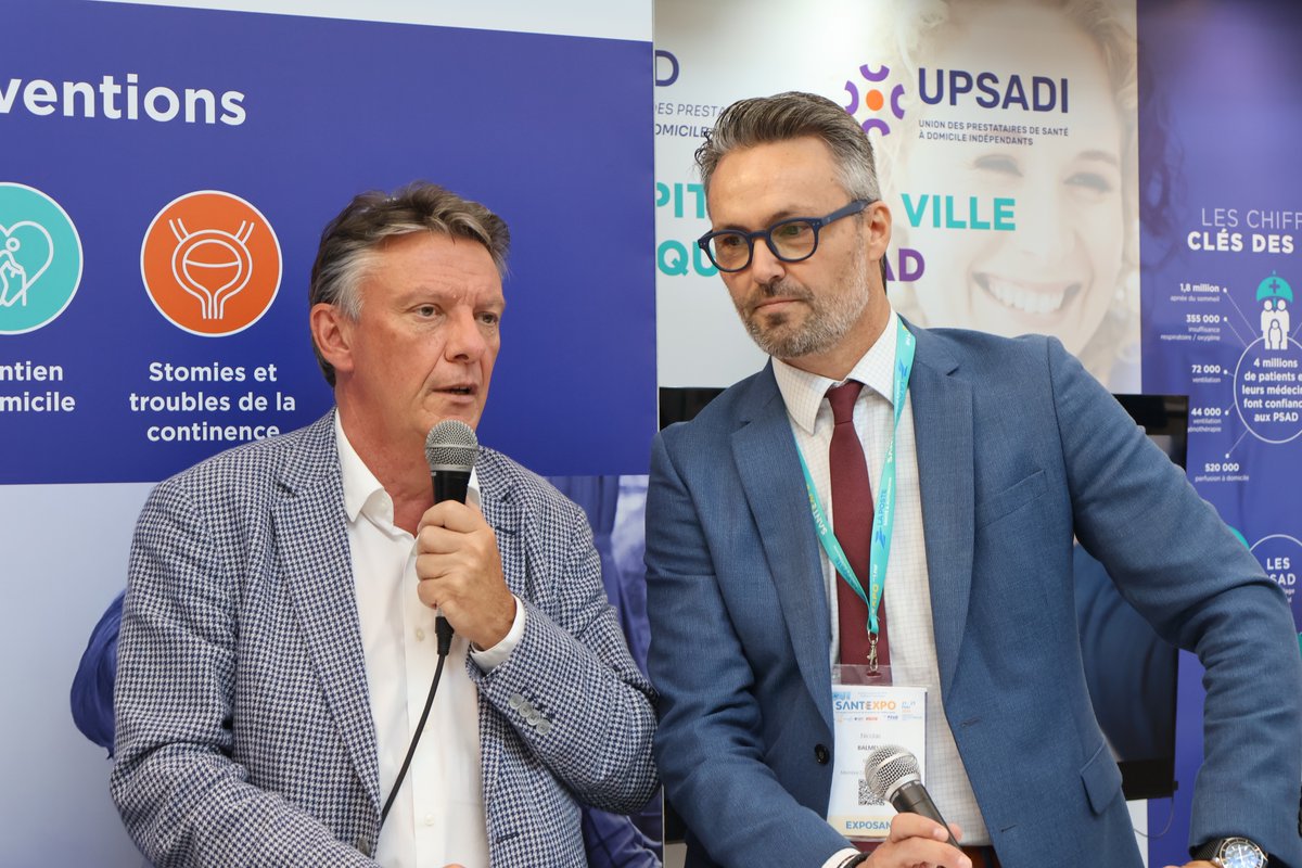 🔴 📺 #LaTéléDesPSAD c'est maintenant et en direct de <a href="/parisSANTEXPO/">SantExpo</a>  avec le député <a href="/PBertaGard/">Philippe Berta</a> et Nicolas Balmelle, administrateur de l'UPSADI. 

Suivez la vidéo en direct sur ➡ youtube.com/@LateledesPSAD