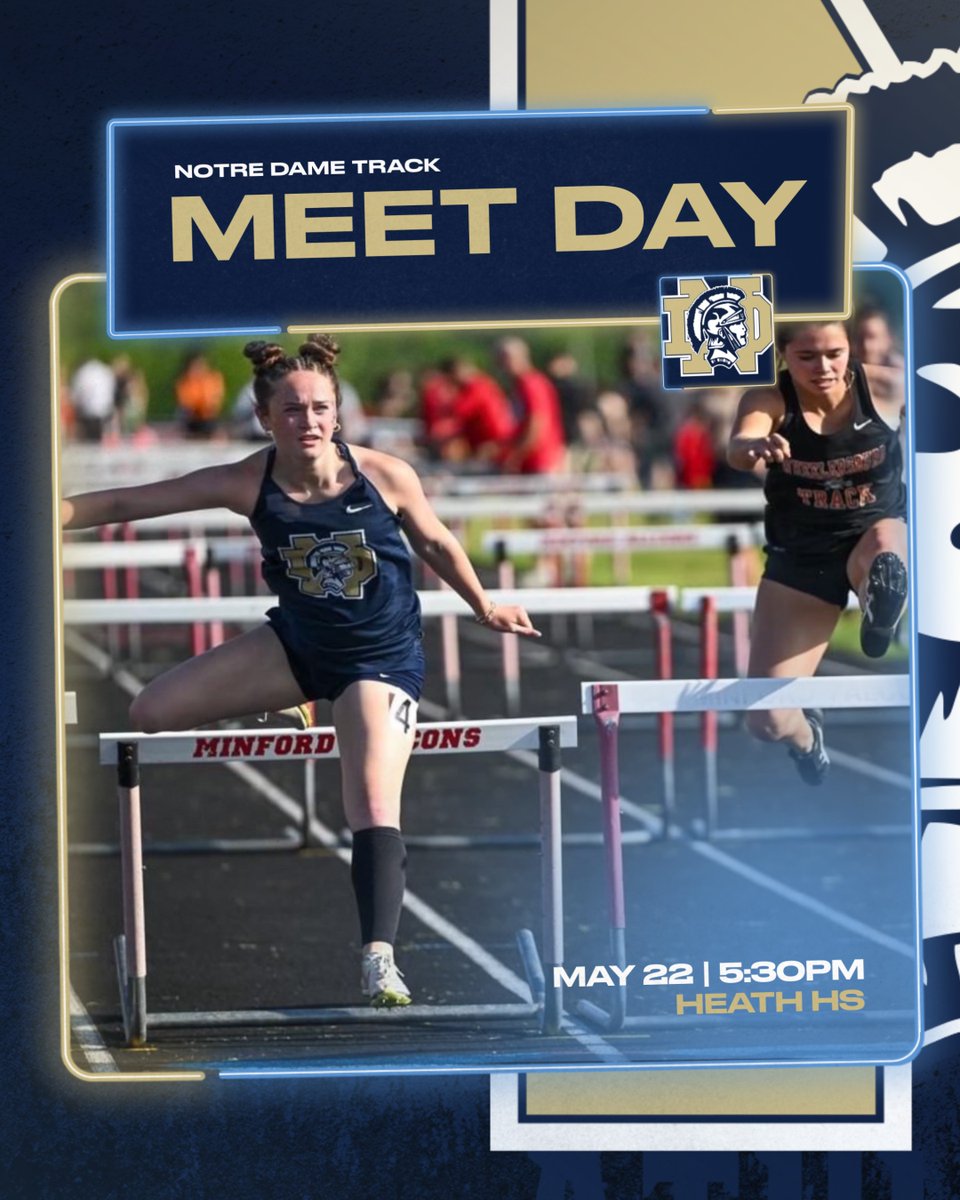 It's MEET DAY!!!! Day 1 of Regionals!! Maggie Burke will be running in the 100m hurdles!! Good Luck Maggie!!!! #GoTitans